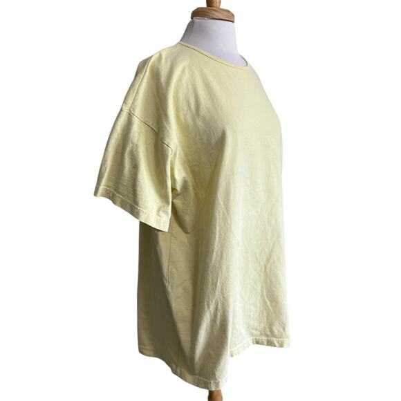 Pacific Cotton Pacificotton San Francisco Vtg Bryn Walker Yellow T-Shirt USA L - Picture 2 of 6